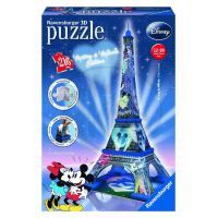 Ravensburger Disney 3D Mickey a Minnie Eiffelova věž 216 dílků Ravensburger Disney 3D Mickey a Minnie Eiffelova věž 216 dílků