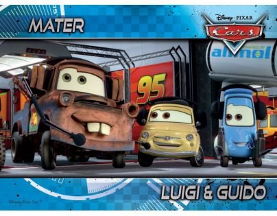 RAVENSBURGER 4v1 Auta Cars 12,16,20,24 dílků