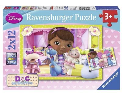 Ravensburger Disney Doktorka Plyšáková 2 x 12 dílků