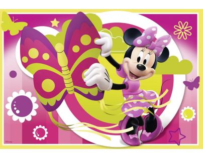 RAVENSBURGER Den s Minnie 2v1 2x24 dílků