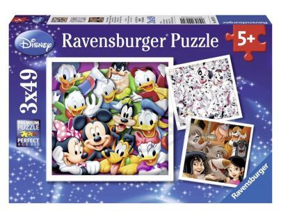 Ravensburger Disney Klasika 3 x 49 dílků