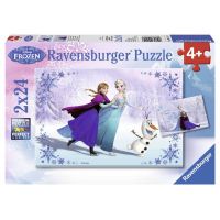 RAVENSBURGER Ledové království: Sestry navždy 2v1 2x24 dílků RAVENSBURGER Ledové království: Sestry navždy 2v1 2x24 dílků