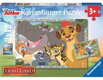 Ravensburger Disney Lion Guard 2 x 12 dílků