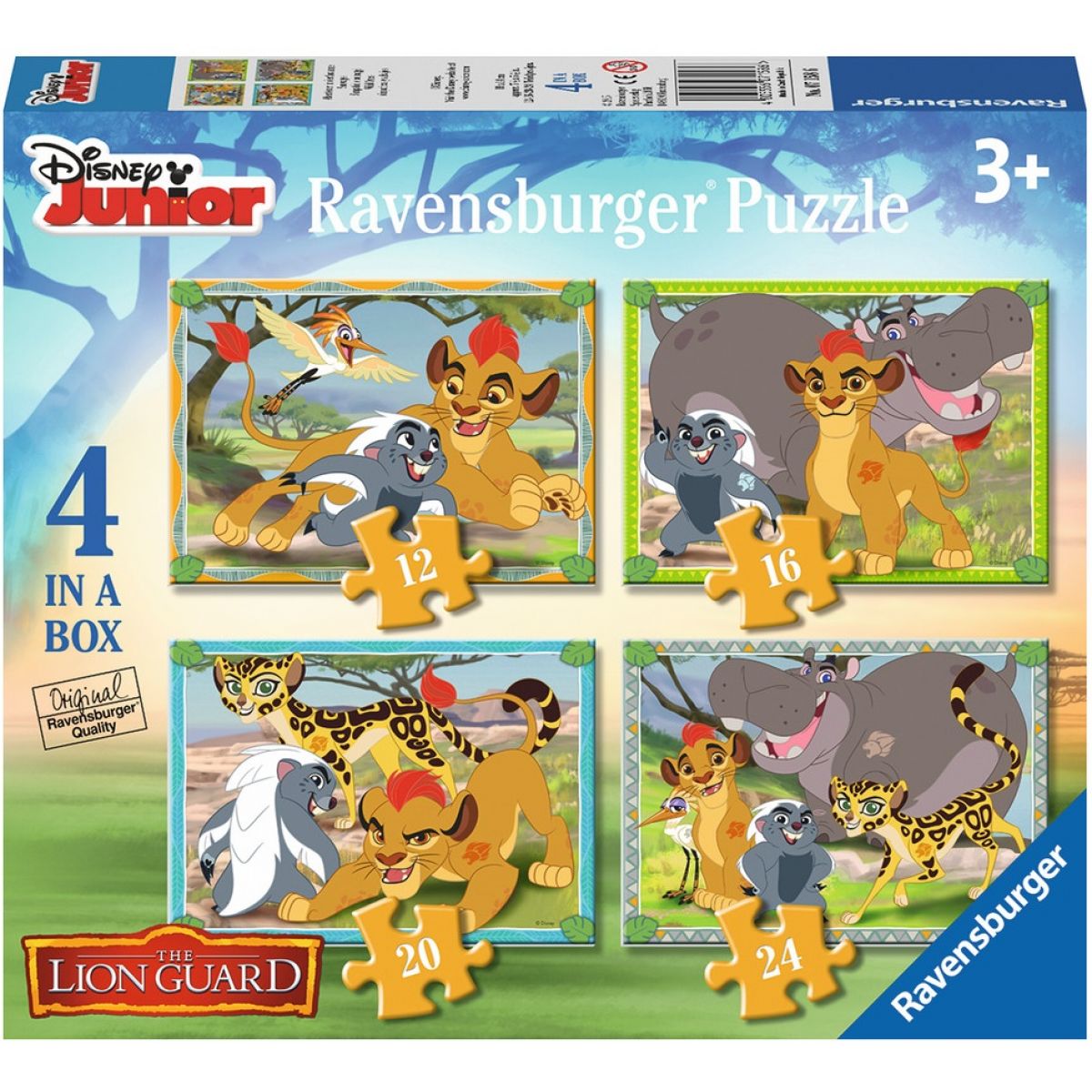 Ravensburger Disney Lion Guard 4x v boxu