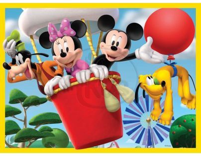Ravensburger Disney Mickeyho Mouse Klubík 4 x puzzle v boxu