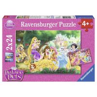 Ravensburger Disney Princess Nejlepší přátelé princezen 2 x 24 dílků Ravensburger Disney Princess Nejlepší přátelé princezen 2 x 24 dílků