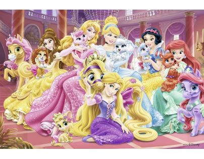 Ravensburger Disney Princess Nejlepší přátelé princezen 2 x 24 dílků