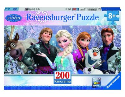 Ravensburger Disney Panorama Ľadové kráľovstvo 200 dielikov