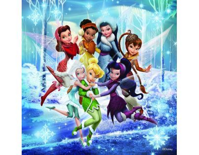Ravensburger Disney Víly čtyři roční období 3 x 49 dílků