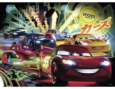 Ravensburger Puzzle Autá Neónové svetlá 100 XXL dielikov