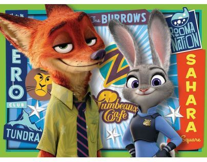 Ravensburger Disney Puzzle Zootropolis 100XXL dílků