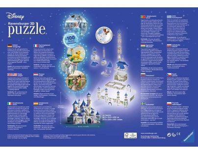 Ravensburger Disney zámok 216 dielikov