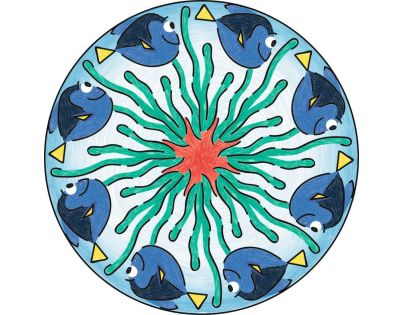 Ravensburger Hledá se Dory Mini Mandala Designer