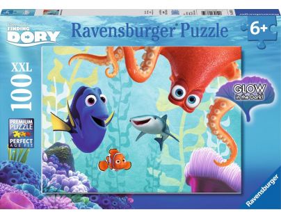 Ravensburger Hledá se Dory puzzle 100 dílků svítící