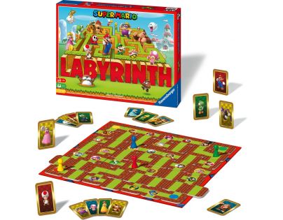 Ravensburger hry Labyrinth Super Mario