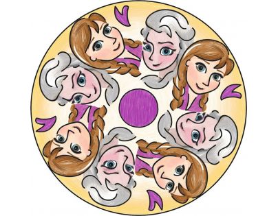 Ravensburger Mini Mandala Disney Ľadové kráľovstvo