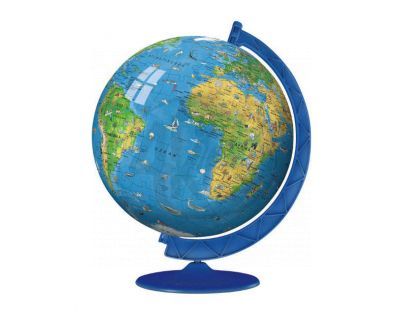 Ravensburger 12328 - Mapa světa Puzzleball 180 dílků