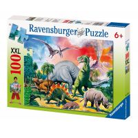 Ravensburger Puzzle Medzi dinosaurami 100 dielikov 2