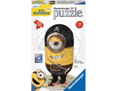 Ravensburger Mimoni Puzzle 3D Matie postavička 54 dílků