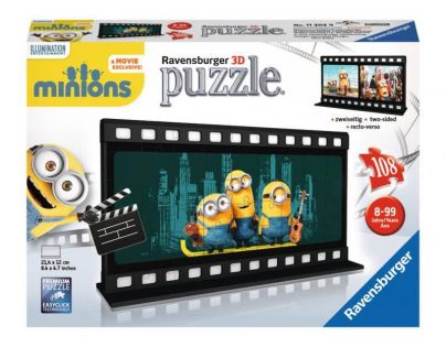 Ravensburger Mimoni Disney 3D Filmová páska 108 dílků