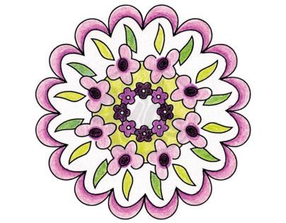 Ravensburger 29947 - Mini Mandala - Romantic