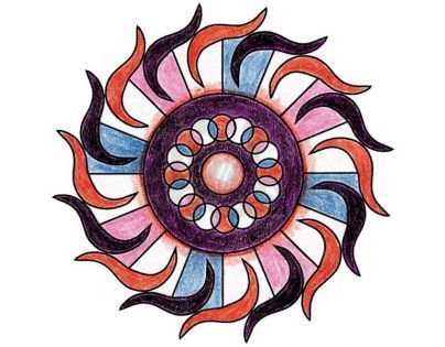 Ravensburger 29947 - Mini Mandala - Romantic