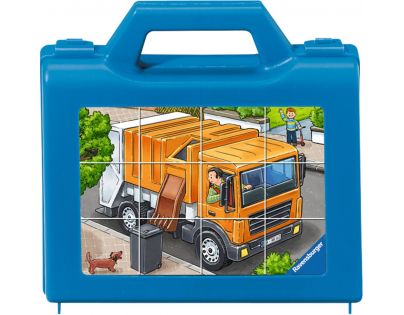Ravensburger Moje obľúbené dopravné prostriedky 12 kociek