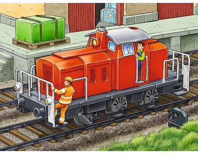 Ravensburger Moje obľúbené dopravné prostriedky 12 kociek