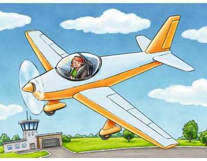 Ravensburger Moje obľúbené dopravné prostriedky 12 kociek
