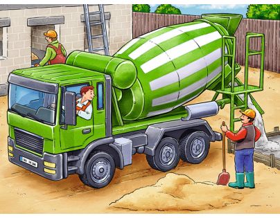 Ravensburger Moje obľúbené dopravné prostriedky 12 kociek