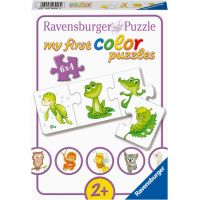 RAVENSBURGER puzzle 030064 Moje první barevné puzzle zvířátka 6x4 dílků RAVENSBURGER puzzle 030064 Moje první barevné puzzle zvířátka 6x4 dílků