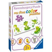 Ravensburger Puzzle Moje prvé farebné zvieratká 6 x 4 dielikov 5