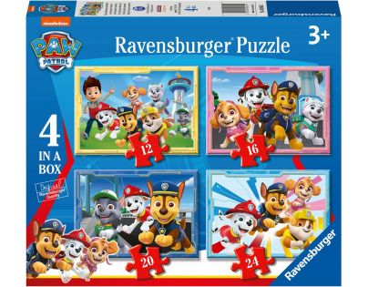 Ravensburger Puzzle Labková patrola 4 v 1