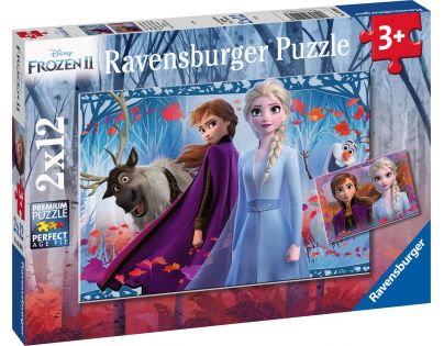 Ravensburger Puzzle Disney Ľadové kráľovstvo II. 2 x 12 dielikov