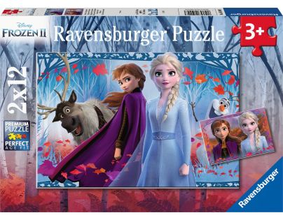 Ravensburger Puzzle Disney Ľadové kráľovstvo II. 2 x 12 dielikov