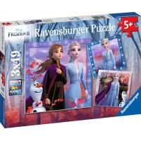 Ravensburger Puzzle Disney Ľadové kráľovstvo II. 3 x 49 dielikov 5
