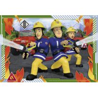 Ravensburger Puzzle Požiarnik Sam a jeho tím 2 x 12 dielikov 3