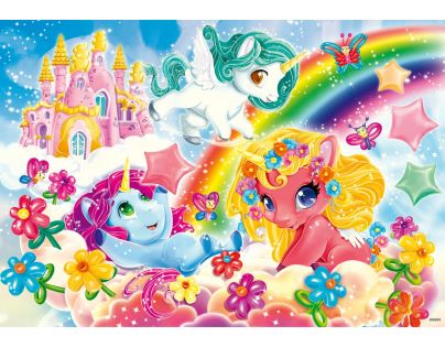 Ravensburger puzzle 050284 Čarovný svet jednorožcov 2x12 dielikov