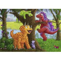 Ravensburger Puzzle Hraví dinosaury 2 x 24 dielikov 3