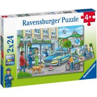 Ravensburger puzzle 050314 Policajné vyšetrovanie 2x24 dielikov 4