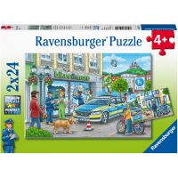 Ravensburger puzzle 050314 Policejní vyšetřování 2x24 dílků Ravensburger puzzle 050314 Policejní vyšetřování 2x24 dílků