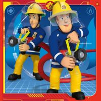 Ravensburger Puzzle Požiarnik Sam zachraňuje 3 x 49 dielikov 2
