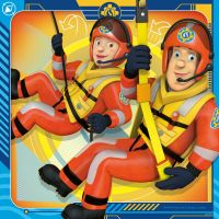 Ravensburger Puzzle Požiarnik Sam zachraňuje 3 x 49 dielikov 4