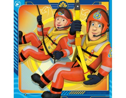 Ravensburger Puzzle Požiarnik Sam zachraňuje 3 x 49 dielikov