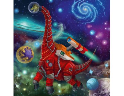 Ravensburger Puzzle Dinosaurí svet 3 x 49 dielikov