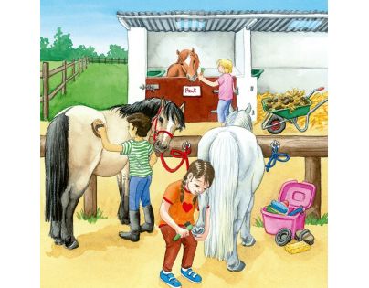 Ravensburger Puzzle Kone 3 x 49 dielikov