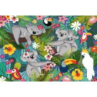 Ravensburger Puzzle Koaly a leňochody 2 x 24 dielikov 3