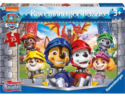 Ravensburger Puzzle Labková patrola Hrdinskí psy 35 dielikov