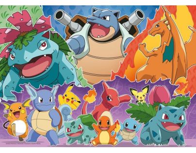 Ravensburger Puzzle Pokémoni 4 x 100 dielikov