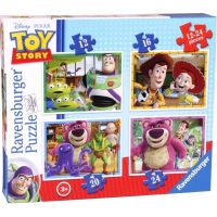 Ravensburger puzzle 071081 Toy Story příběh hraček 4v1 Ravensburger puzzle 071081 Toy Story příběh hraček 4v1